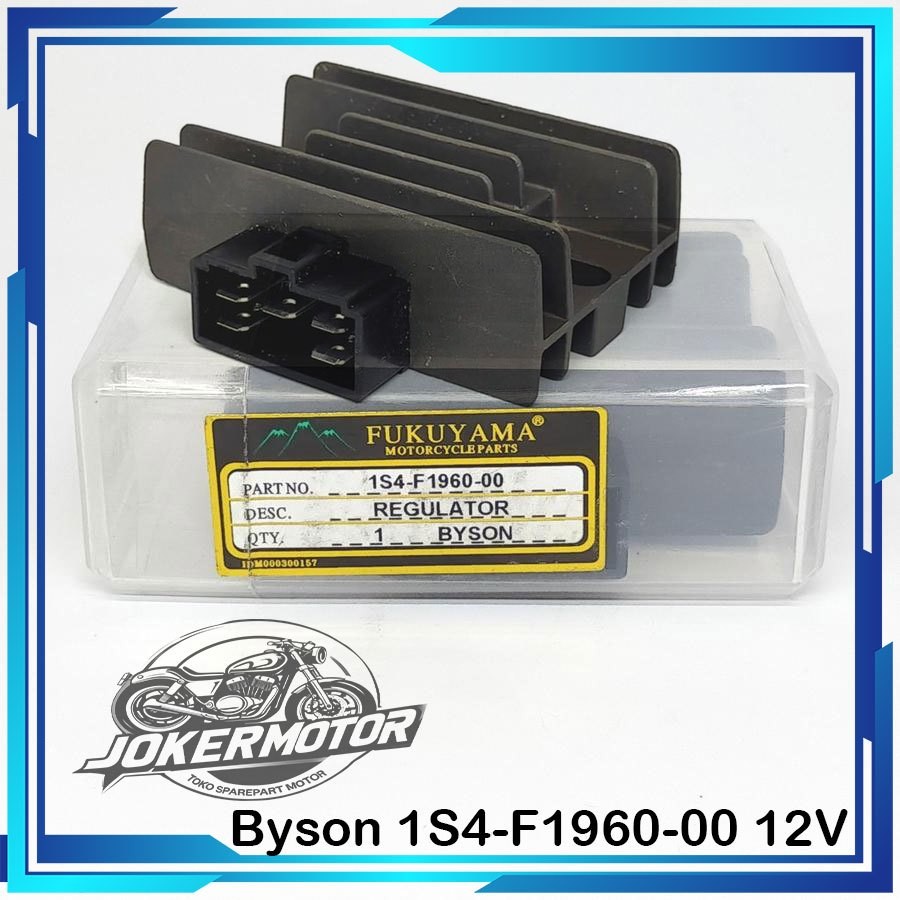 KIPROK REGULATOR RECTIFIER REGULATOR  BYSON 12 V - FUKUYAMA HIGH QUALITY