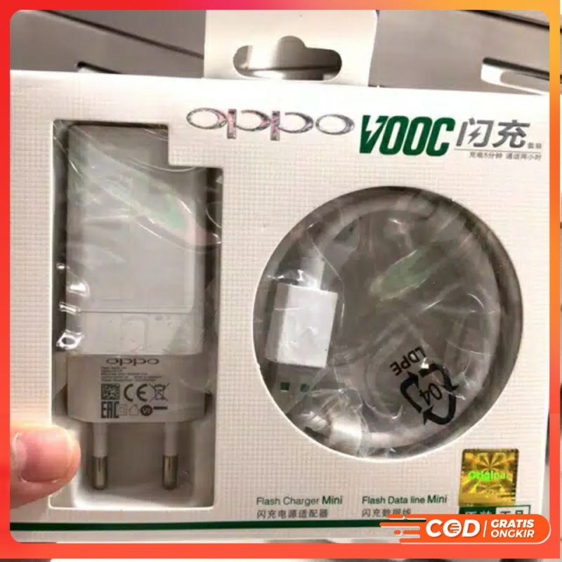 Charger Oppo Vooc F9 Fast Charging 4A Type C - NA