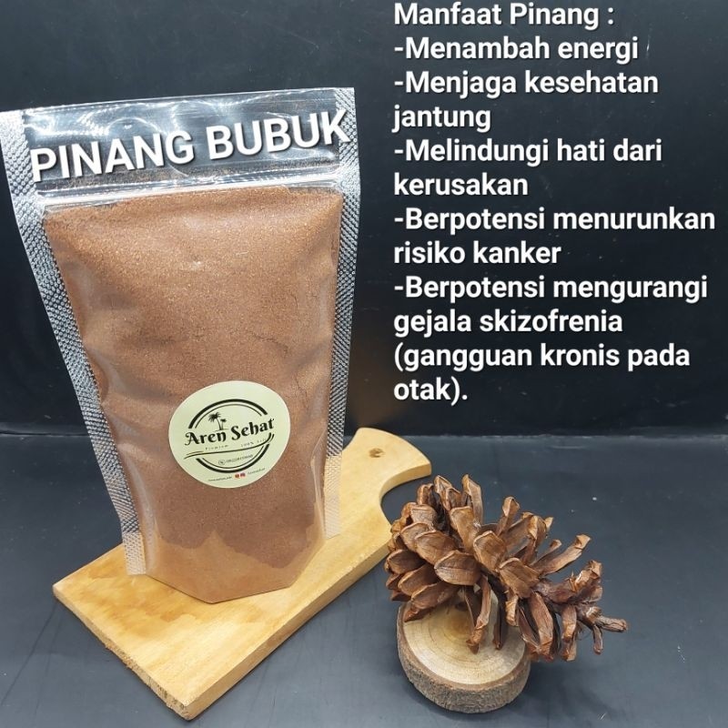 

Pinang Bubuk 100gr Premium