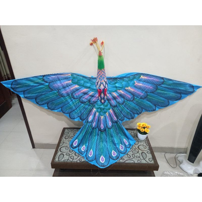 Layangan Burung Merak Lipat  /  Mainan Anak-anak Termurah Dari Bali