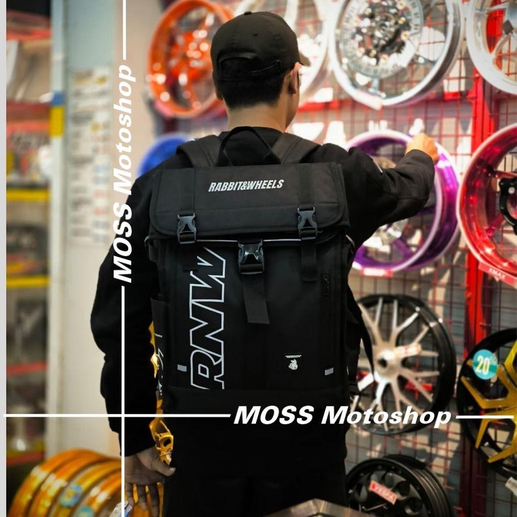 TAS BACKPACK RABBIT AND WHEELS LUMENS | TAS RANSEL CORDURA NYLON BACKPACK | 100% ORIGINAL PRODUCT