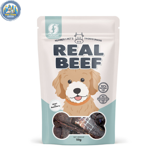 CEMILAN ANJING BEEF HEARTH WITH ROSEMARY - DEHIDRATED SNACK FOR DOG - DOG SNACK