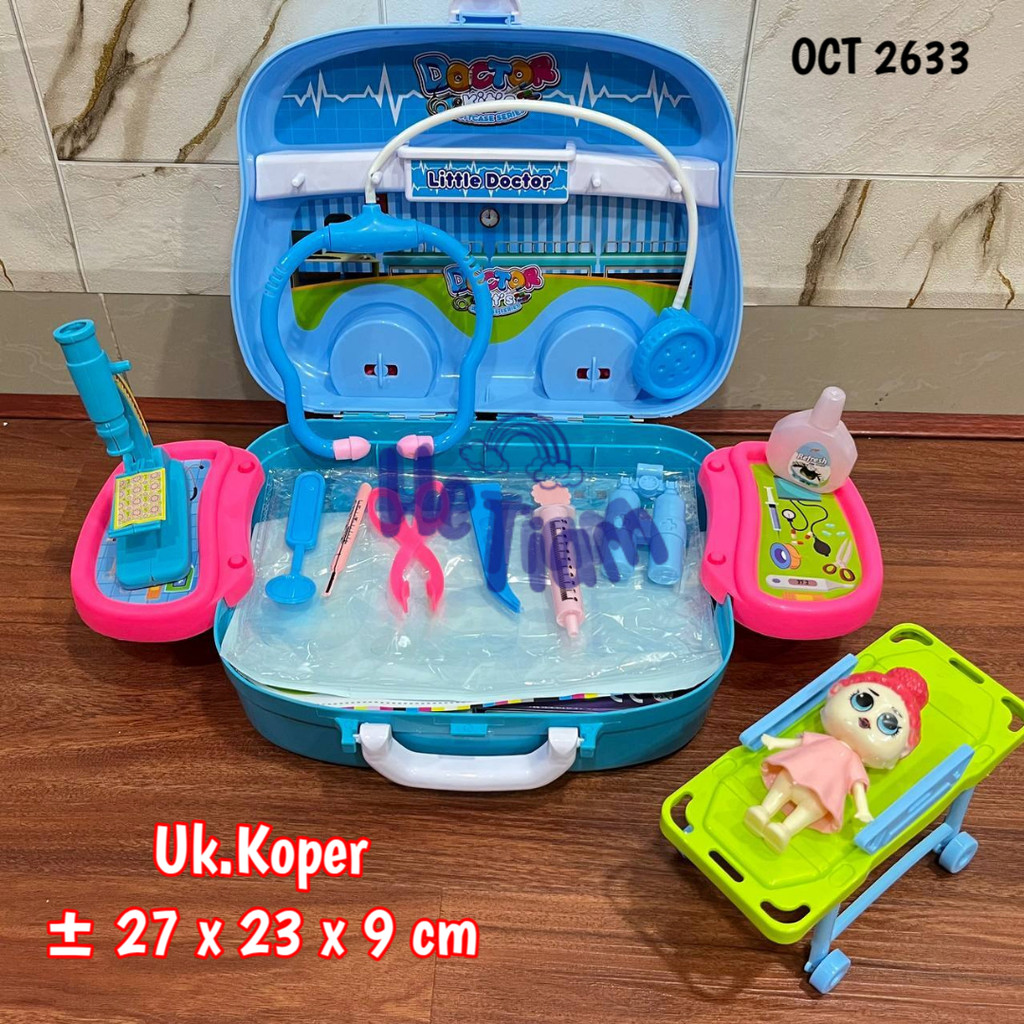 Mainan Dokter Set Koper/Mainan Dokter Dokter Anak/Dokteran Mainan Anak/Dokter Koper Mainan