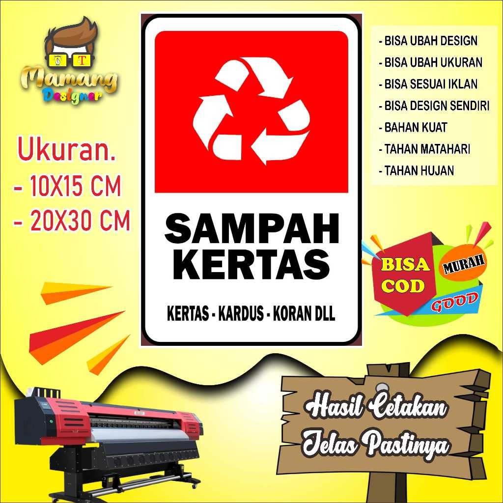 

Backdrop Cetak Sticker Model Terbaru Untuk Sampah Jenis Kertas Merah