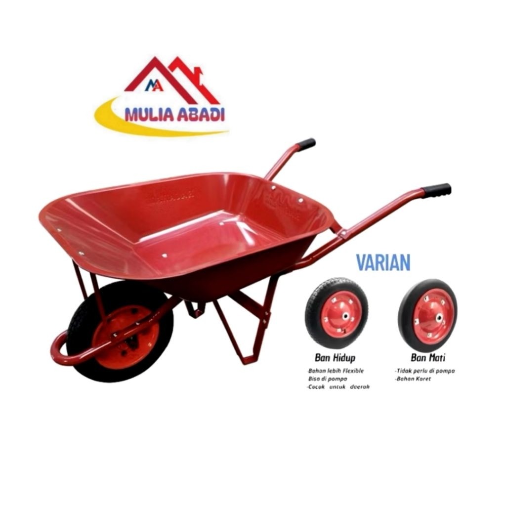 gerobak pasir /GEROBAK DORONG /GEROBAK BANGUNAN (HARGA PABRIK)/angkong sorong