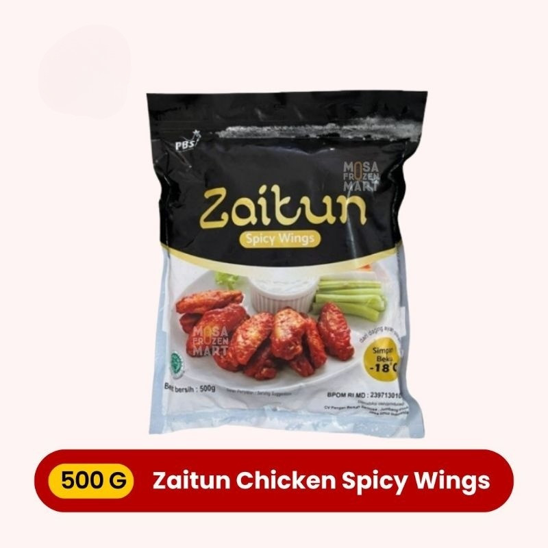 

Zaitun Spicy Wings 500 G | Chicken Wings