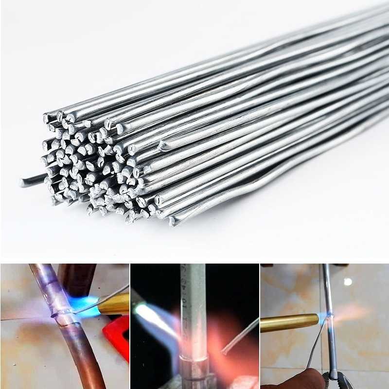 Kawat Las Flux Aluminium Suhu Rendah 330mm 20 PCS Elektroda Las M127271