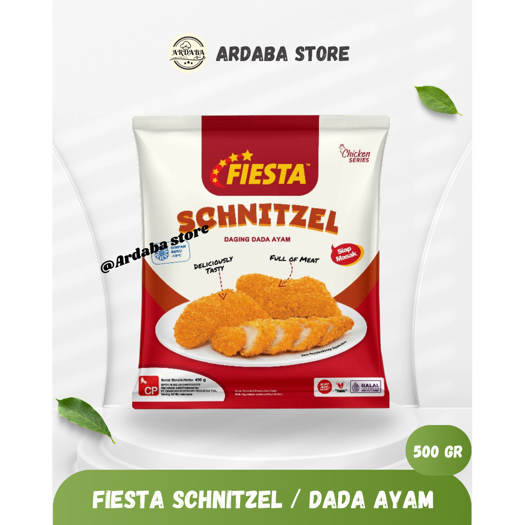 

Fiesta Schnitzel / Daging Dada Ayam 500gr - ARDABA STORE