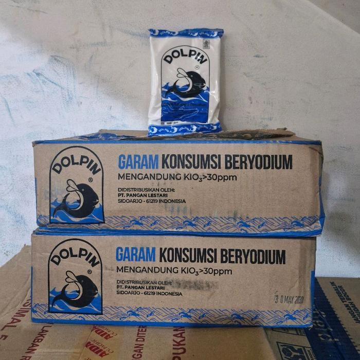 

Garam Dolpin 1 kg per dus isi 12 GROSIR Gojek Only