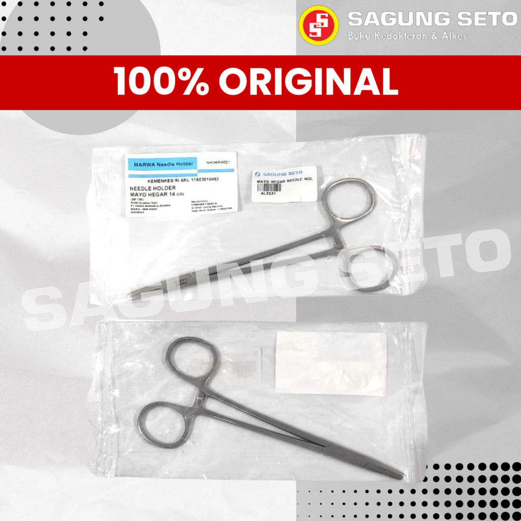 MAYO HEGAR NEEDLE HOLDER 14 CM / NEEDLE HOLDER MAYO HEDGAR 14CM