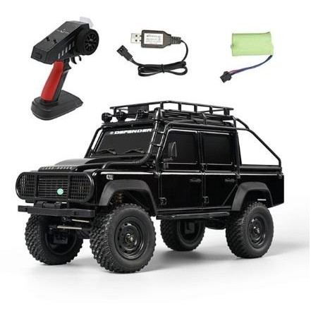 MN-111 D110 RTR METAL (BLACK) 1/18 4WD PORTAL RC ADV OFFROAD MN111 ILM...