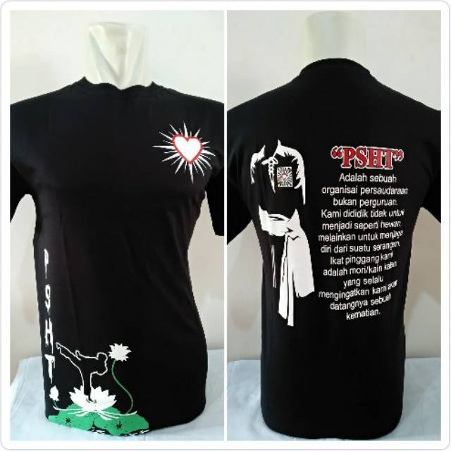HOT Kaos PSHT motif keren dan simpel
