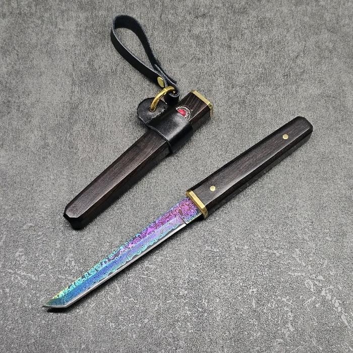 Pisau Tanto Damascus Stainless Steel FBJTR