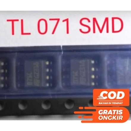 IC TRANSISTOR TL071 TL 071 SMD ORIGINAL