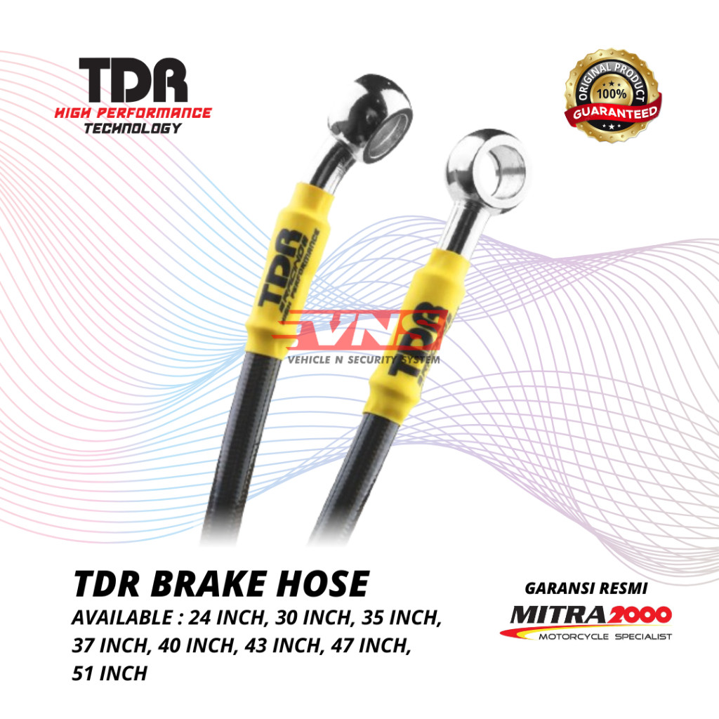 TDR Brake Hose | Selang rem TDR