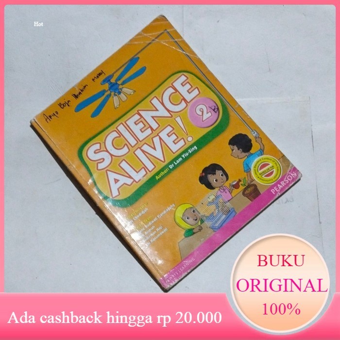 Buku SCIENCE ALIVE 2 Text Book Original Bekas Baca Deskripsi