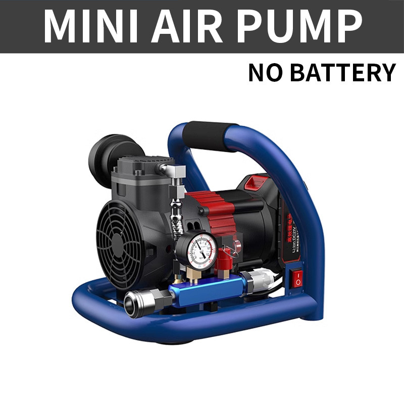 Lithium battery small air compressor Mini air pump Portable air compressor Car air pump Woodworking 
