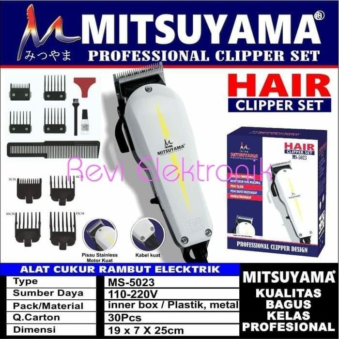 MS 5023, Alat Cukur rambut elektrik Mitsuyama
