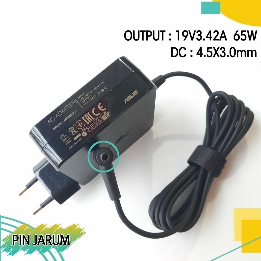 Adaptor Charger Asus ExpertBook L1400 L1400CD L1400CDA B1 B1400 B1400C Series 65W