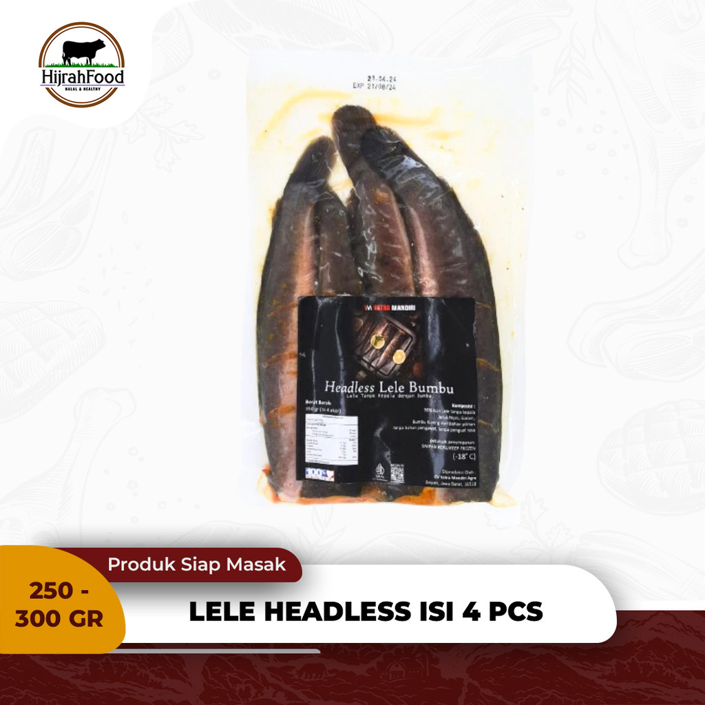 

Vatra Mandiri Ikan Lele Headless (Tanpa Kepala) Bumbu Kuning | Ready To Cook - 400-500 gr
