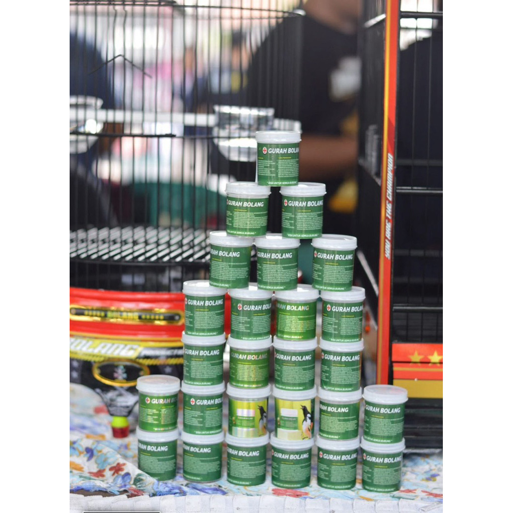 Gurah Bolang Production ORIGINAL Obat Gurah Burung Murai Kacer Kenari Pentet Cucak Ijo
