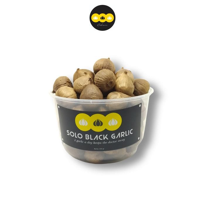[TERLARIS] Bawang Hitam Lanang Tunggal / Solo Black Garlic - 250 gram[TERLARIS ]