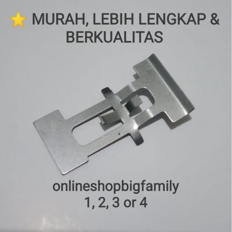 PLAT DISCPAD/KANVAS REM CAKRAM SEPEDA MOTOR HONDA (0006)