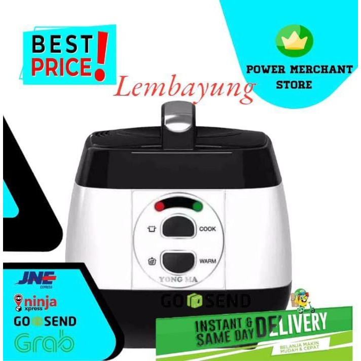 YONG MA YMC-5061 Magic Com 1.0 Liter - Hitam