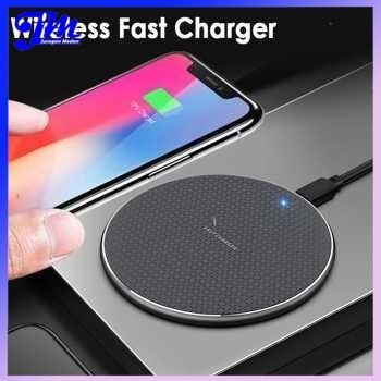 Cas Charger Hp Wireless Fast Charging Tanpa Kabel Cepat Pengisian Ios & Andoid Universal