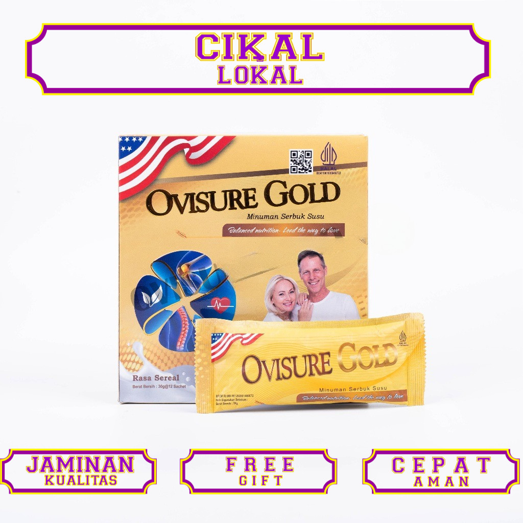 OVISURE GOLD SUSU BPOM , Susu Ovisure gold  MEMBANTU MEMULIHKAN KERUSAKAN TULANG , OVISURE GOLD SUSU