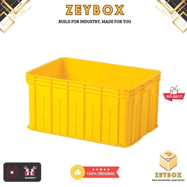 ZEY - Container 2266 Rabbit (P 62 x L 43 x T 31 cm) Krat/Box Roti/Buah Kontainer Industri Serbaguna 