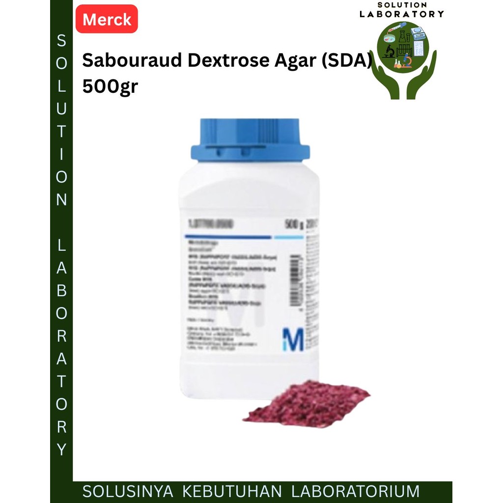 Sabouraud Dextrose Agar (SDA) 500gr