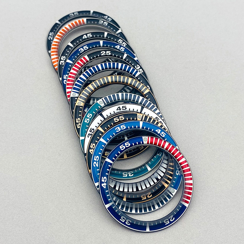 41mm Resin Metal Wat Bezel ert Ring Inner ameter 32mm Fits Seiko Prospex Series New Samurai Men's Wa