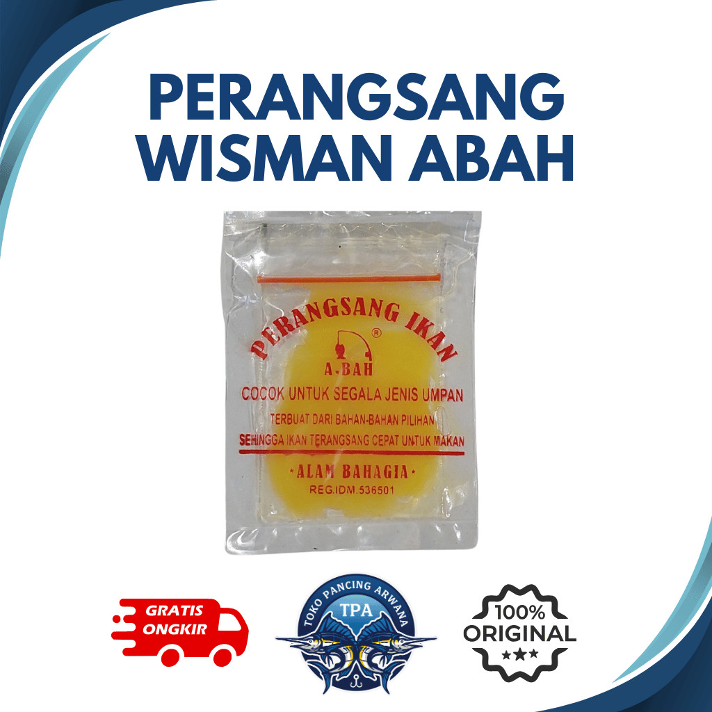 Perangsang Wisman Abah (Kuning) - Umpan Pancing Abah