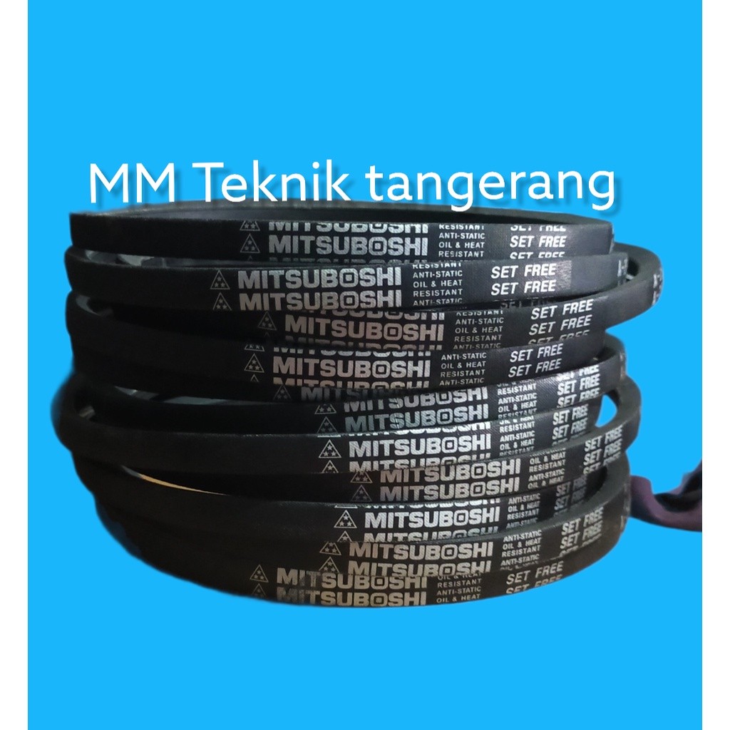 Vanbelt M36 M37 M38 M39 M40 Tali Ban Kipas Mesin Cuci Bando Mitsuboshi Mbi Vpower Van Fan Belt M 36 