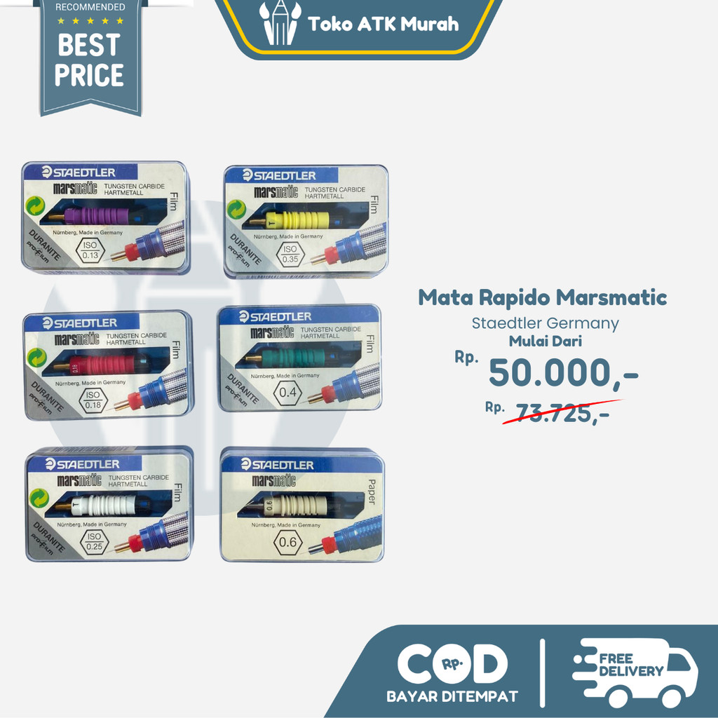Mata Rapido Staedtler Marsmatic ORIGINAL