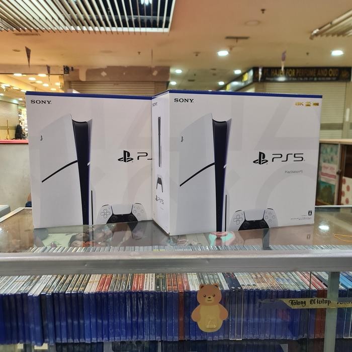 Ps5 slim disc Console / Mesin Ps5 Slim - Slim disc