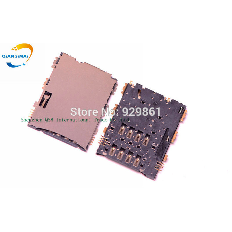 1PCS SIM Card Reader Holder Connector Socket Slot Replacement Parts for Samsung Galaxy Tab 2 7.0" In