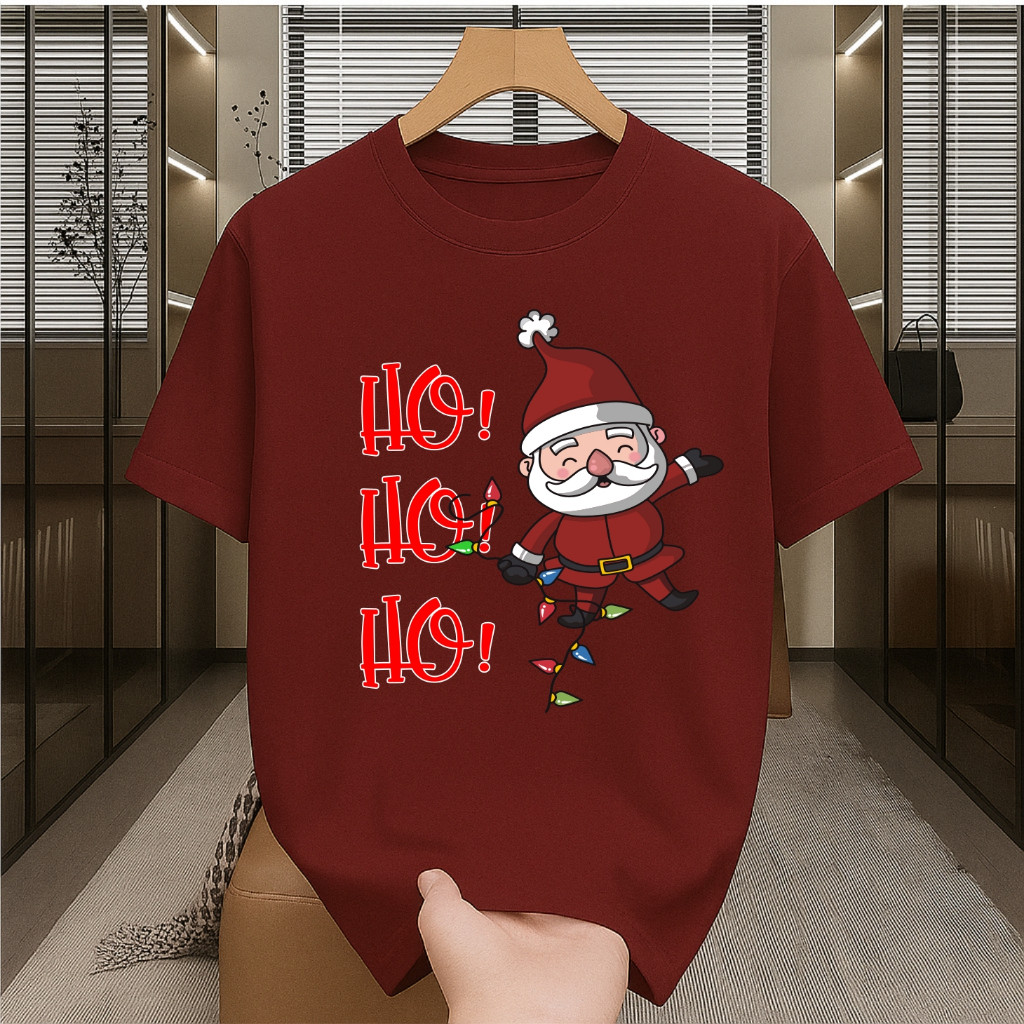 Xv Kaos Natal Anak Sampai Dewasa Pria Wanita Kaos Natal keluarga couple set Baju Natal couple Santa 