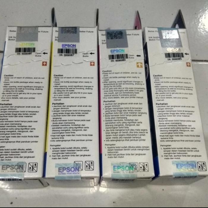 Tinta Epson 673 Color Original - Hitam