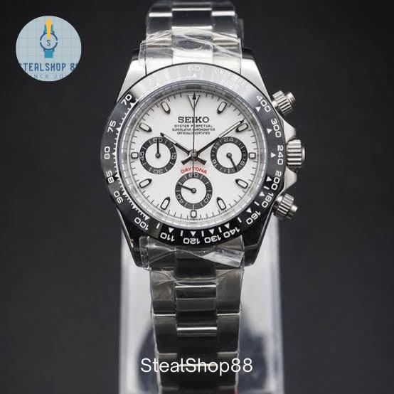 Seiko Mod Daytona Panda VK63