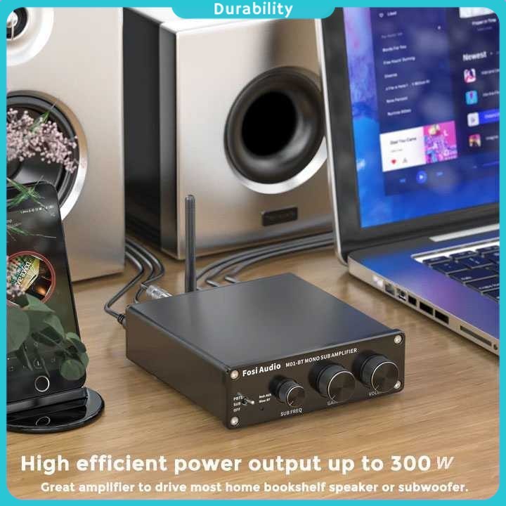 Fosi Audio Subwoofer Amplifier Mono Channel 300W TDA7498E - M01-BT