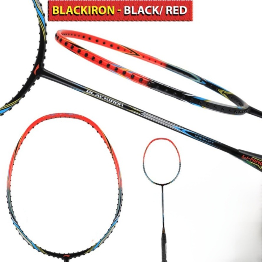 Raket Badminton LINING BLACK IRON ORI LINING