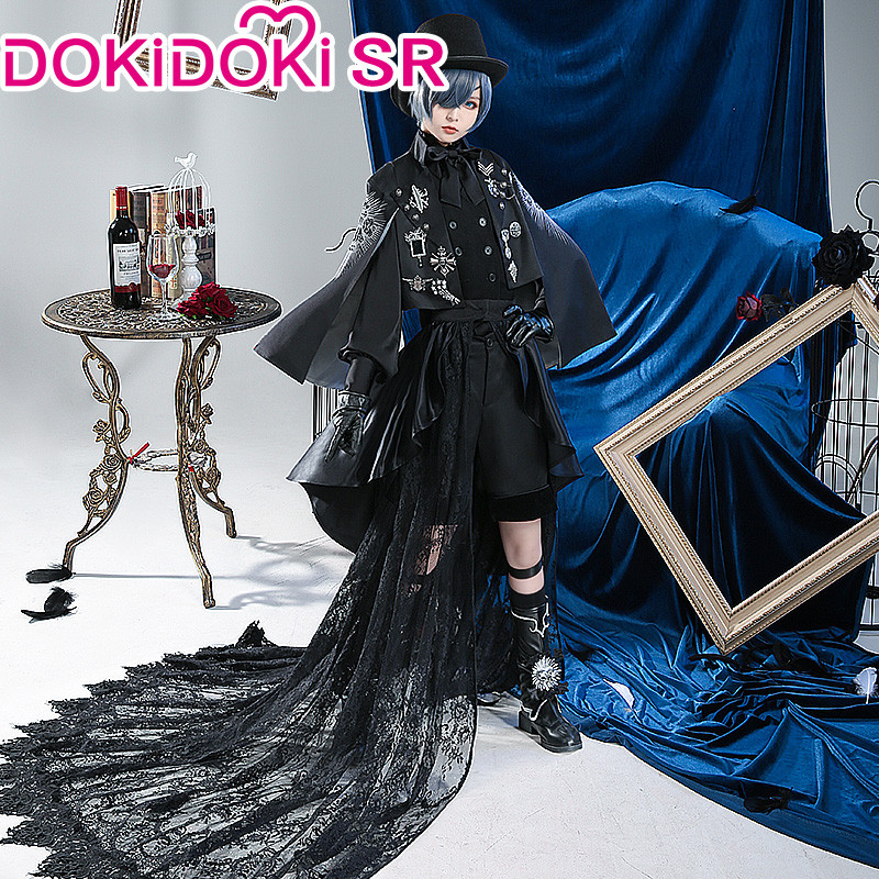  Ciel Cosplay Anime DokiDoki-SR Ciel Phantomhive Costume 15th Anniversary Cosplay Halloween