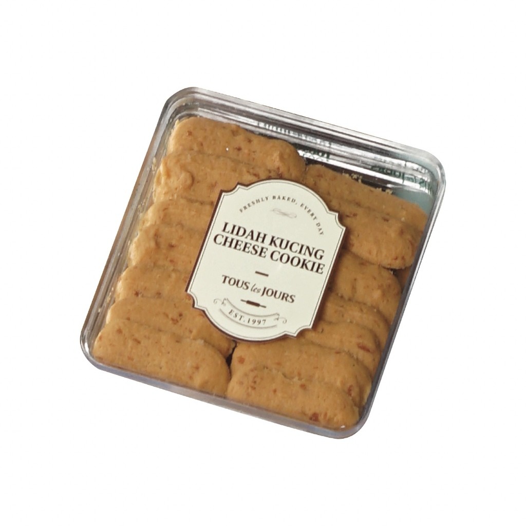 TOUS les JOURS - Lidah Kucing Cheese Cookie Square