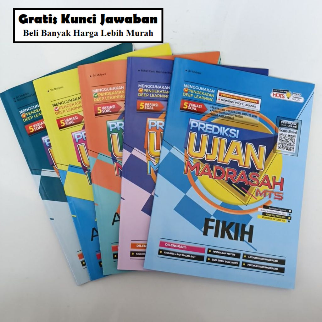 [UJIAN-MADRASAH] BUKU PREDIKSI UJIAN MADRASAH MTS & MA EDISI TH 2026, PENERBIT PUTRA NUGRAHA