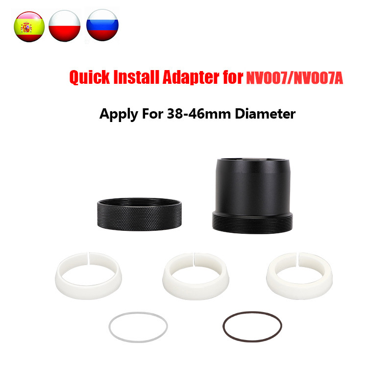 38-46mm Bracket kit Fast Install Adapter Bayonet for PARD NV007/ NV007A / NV007V Night Vision Max 46