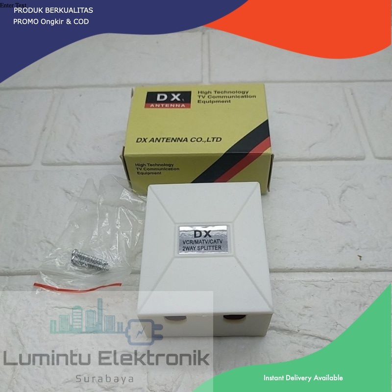Spliter antena 2 way DX