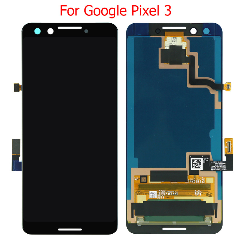 Test AMOLED For Google Pixel 3 XL 3XL LCD splay Tou gitizer For Google Pixel 3 Pixel3 LCD Screen Rep
