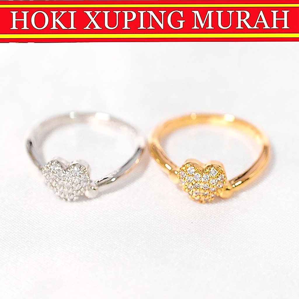 Cincin Perhiasan Wanita Dewasa Dan Remaja Model Simpel Dan Kekinian Imitasi Dan Perak CINCIN.666